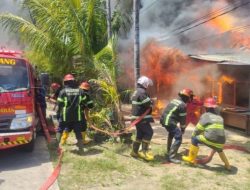 Dua Rumah Ludes Terbakar di Ateuk Pahlawan