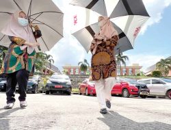 Siapkan Payung & Jangan Lupa Tabir Surya, Suhu Lhokseumawe Panas Menyengat