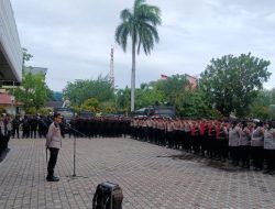 1.096 Petugas Gabungan Amankan Aksi Demo di Gedung DPRA Banda Aceh