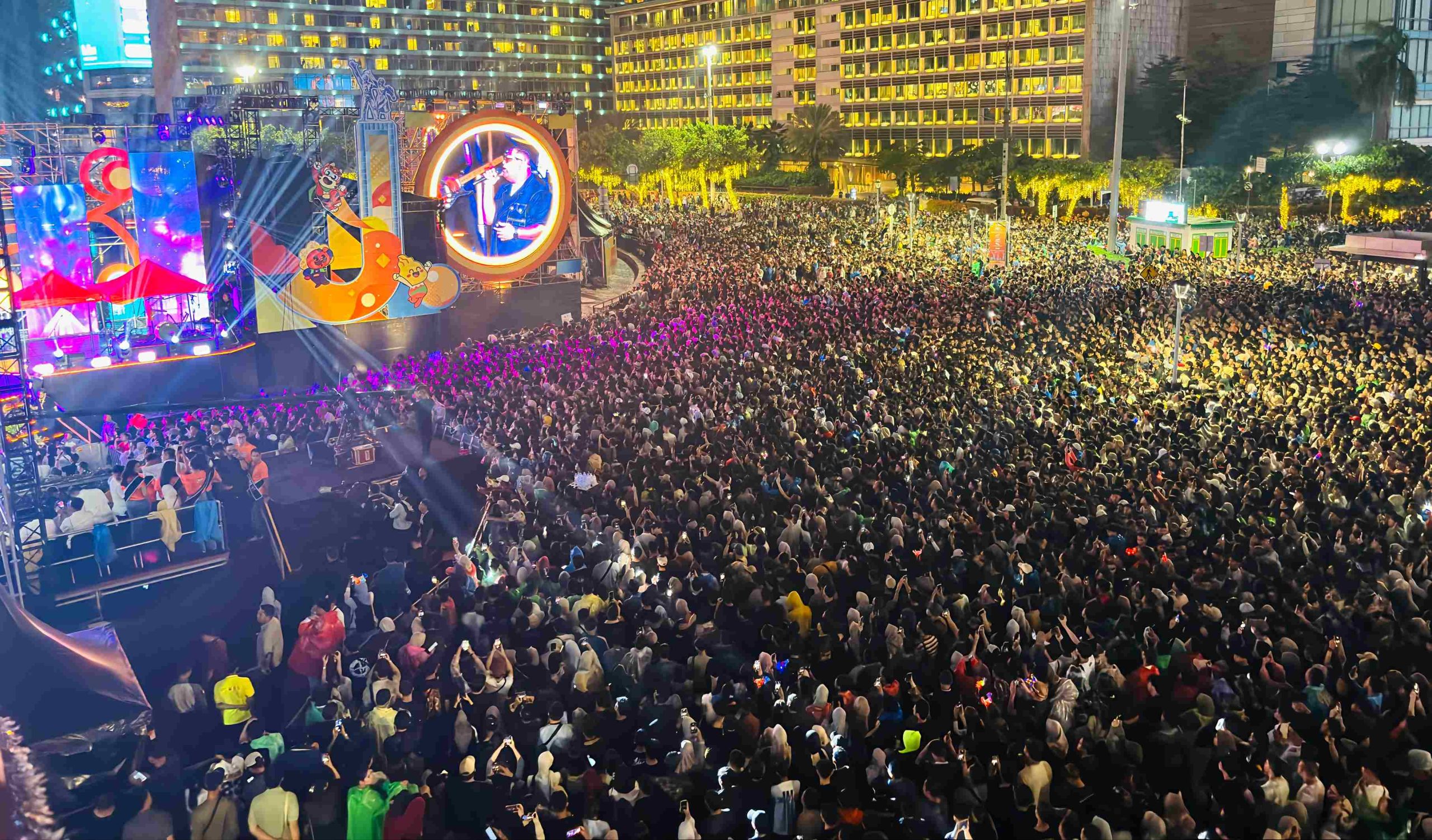 Malam Takbiran di Jakarta