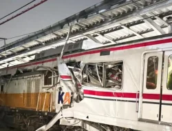 Sejumlah Perjalan Kereta Dibatalkan akibat Insiden di Bekasi